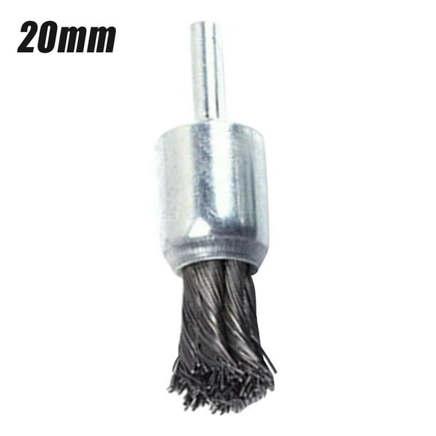 6*25mm Wire Knots End Brush Stainless Steel With Shanks For Die Grinder or Drill 6*25mm Wire Knots End Brush Stainless Steel With Shanks For Die Grinder or Drill